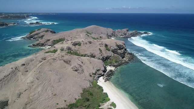 Pink beach is located near Padar Island, Labuan Bajo, Flores, NTT. It is nice place to visit.