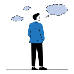 Too Much Thinking: The Toll of Problem-Solving on a Worried Businessman