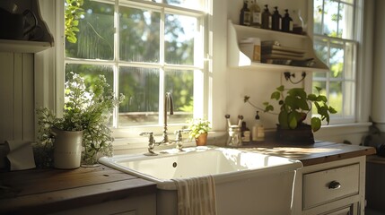 Classic farmhouse sink