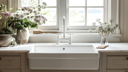 Fototapeta premium Classic farmhouse sink