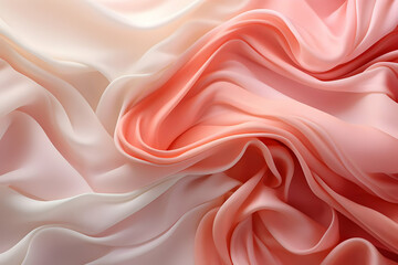 Obraz premium Abstract Background of Pink and White Fabric
