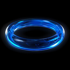 abstract background with glowing circles