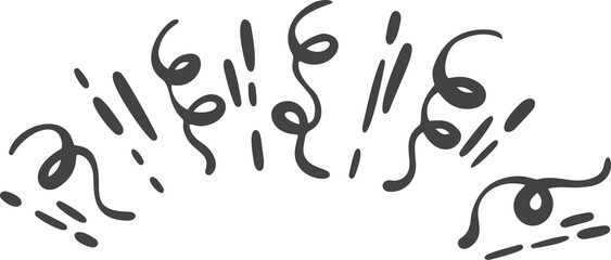 Cartoon comic bomb bang explosion effect. Burst with splashes and spiral smoke elements. Doodle speed lines and pow cloud. Hand drawn serpentine sketch