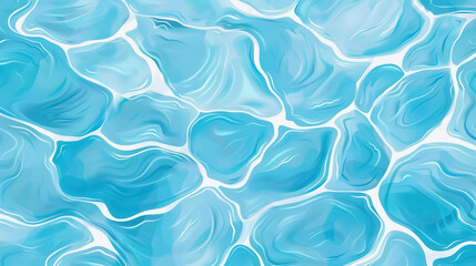 Obraz premium Sparkling swimming pool with crystalclear blue water for a refreshing and relaxing swim.