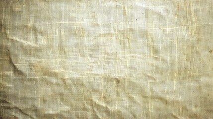 Obraz premium Canvas made from natural fibers with horizontal texture vintage style beige backdrop