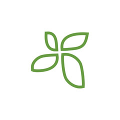 leaf logo design