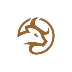 bull logo design