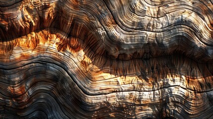 Textured wood grain