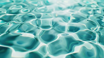 Enhance your visuals with a realistic water surface overlay including detailed ripples and caustic light effects, perfect for luxury branding.