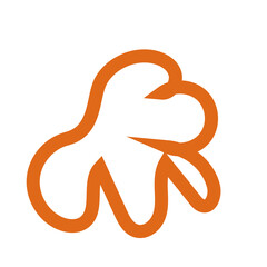 Abstract outlines shapes vector 