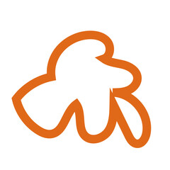 Abstract outlines shapes vector 