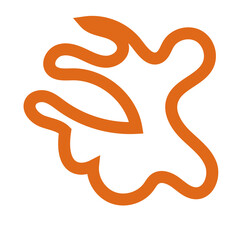 Abstract outlines shapes vector 