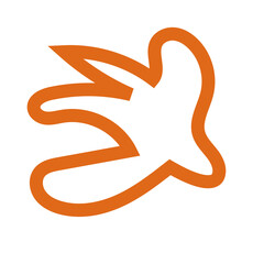 Obraz premium Abstract outlines shapes vector 