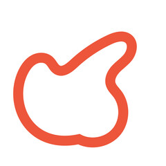 Abstract outlines shapes vector 