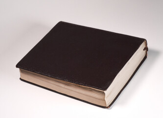 old book isolated on white