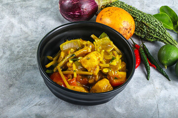 Asian cuisine - Ginger Garlic Chicken