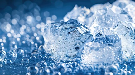 Obraz premium water drops on glass