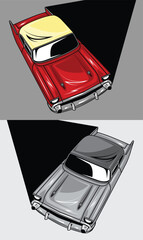 The beauty classic american musle car 1