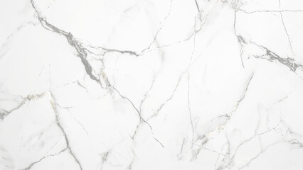 Marble background.White stone texture with gray shadow.Panoramic format.  Natural White marble texture for skin tile wallpaper luxurious background,  Golden shiny veins and cracked marble texture. 