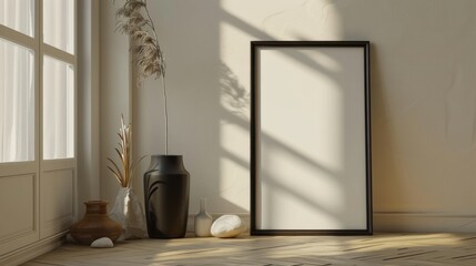 Minimalist Interior Design with a Blank Canvas