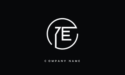 YE, EY, Y, E Abstract Letters Logo Monogram