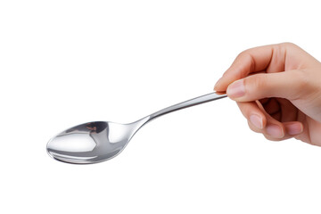 The Magic Spoon: A Culinary Conduit to Another Realm on White or PNG Transparent Background.