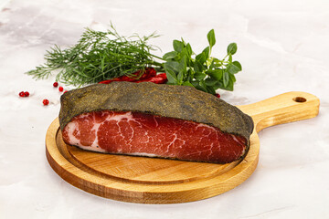 Delicous tasty dry pork jerky