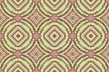 Aztec African Geometric Pattern. Red Purple and White Colorful Traditional embroidery. Design for print texture. Border background for wallpaper, wrapping paper