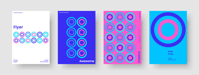 Fototapeta premium Geometric Book Cover Layout. Modern Report Template. Creative Flyer Design. Business Presentation. Background. Poster. Brochure. Banner. Journal. Newsletter. Brand Identity. Portfolio. Handbill