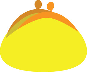 口があいたがま口財布