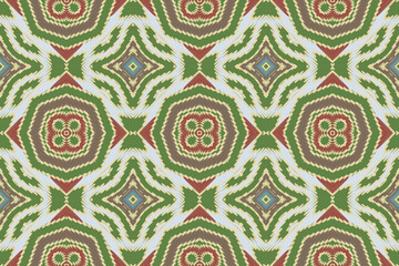 Geometric ethnic oriental seamless pattern traditional Design for background, carpet, wallpaper, clothing, wrapping, Batik, fabric, vector, illustration, boho embroidery style.