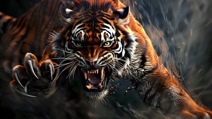 tiger vector illustration