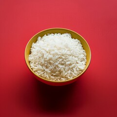 rice red background
