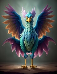 Obraz premium parrot on the branch