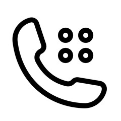 dial call line icons, perfect for website and mobile apps ui projects