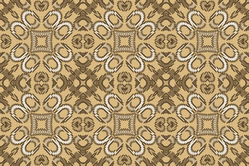 Geometric ethnic oriental seamless pattern traditional Design for background, carpet, wallpaper, clothing, wrapping, Batik, fabric, vector, illustration, boho embroidery style.