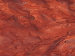 Red sand texture, top view, background surface
