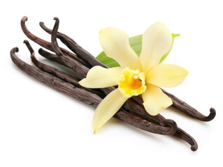 Vanilla Flower and Pods