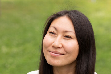 portrait of an asian woman