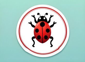 Obraz premium ladybug generative ai
