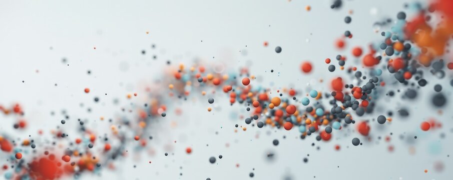 Data Analysis Abstraction: Minimalist Scatter Plot Artwork