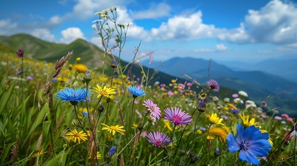 Alpine Meadow in Bloom