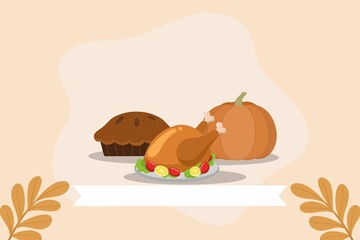 thanksgiving country with vegetables wallpaper 