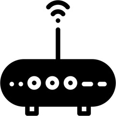 Vector Icon Router, Wireless Router, Wifi Router, Router Device, Connection