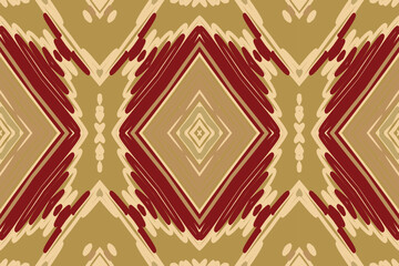 Seamless geometric ethnic asian oriental and tradition pattern design for texture and background. Silk and fabric pattern decoration for carpet, Thai clothing, wrapping and wallpaper