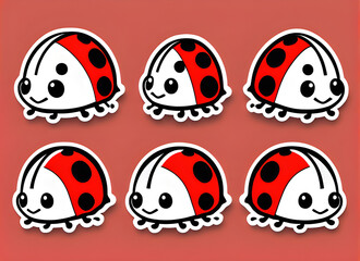 Fototapeta premium ladybug generative ai