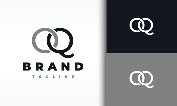 monogram letter OQ logo