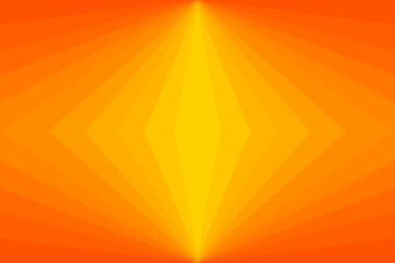 Obraz premium abstract orange background, sunrise rays 