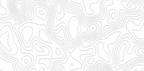 The stylize topography landscape grid map and counter wave line geometric wire outline area design. nature strip diagram topographic creative concept discovery line map texture background.