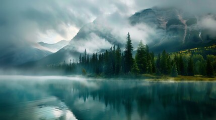 Elegant Woman in Traditional Japanese Dress with Cherry Blossoms